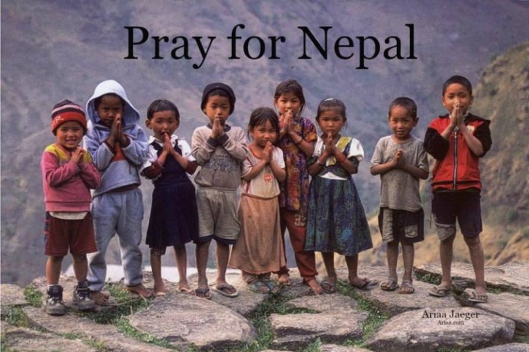 Pray for nepal