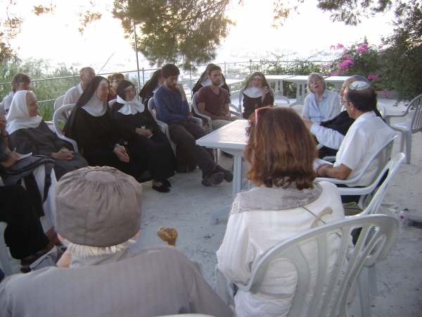 12 août 2013, Rencontre interconfessionnelle au Monastère du Mont des Oliviers