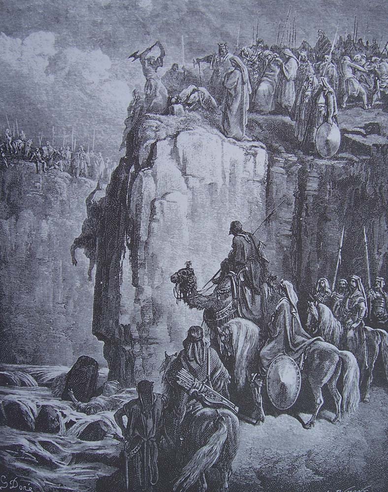 Elie fait périr les prêtres de Baal (Gustave Doré)