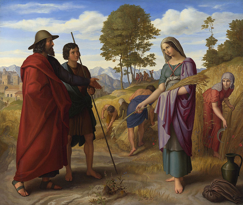 Ruth et Boaz dans les champs  (National Gallery, London)