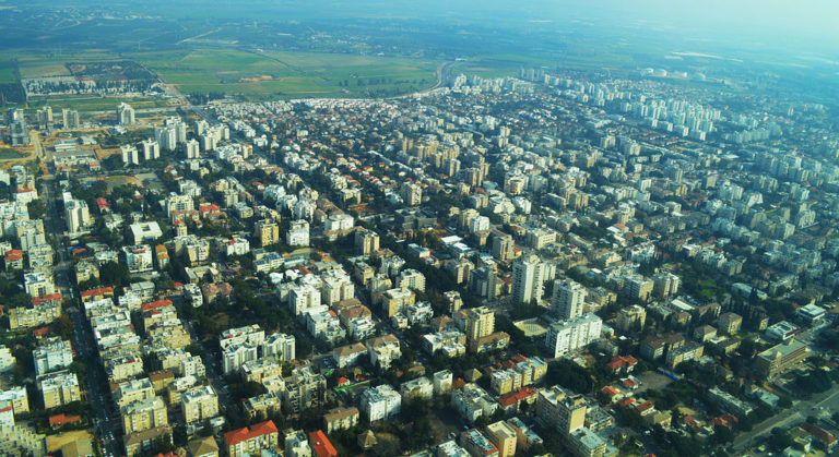 La ville moderne de Re'hovot (Wikipedia)