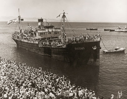 Le bateau "Exodus 47"